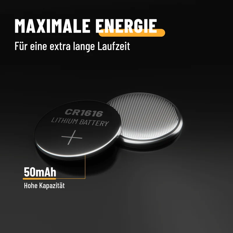 CR1616 Knopfzellen, 3 V Lithium