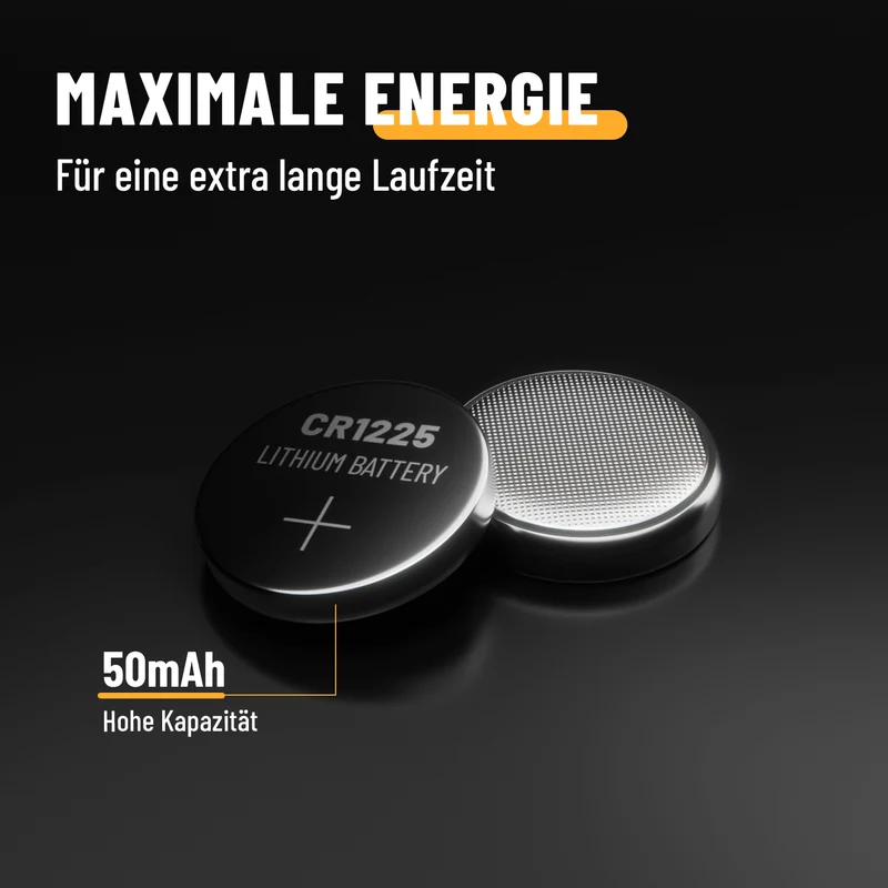 CR1225 Knopfzellen, 3 V Lithium