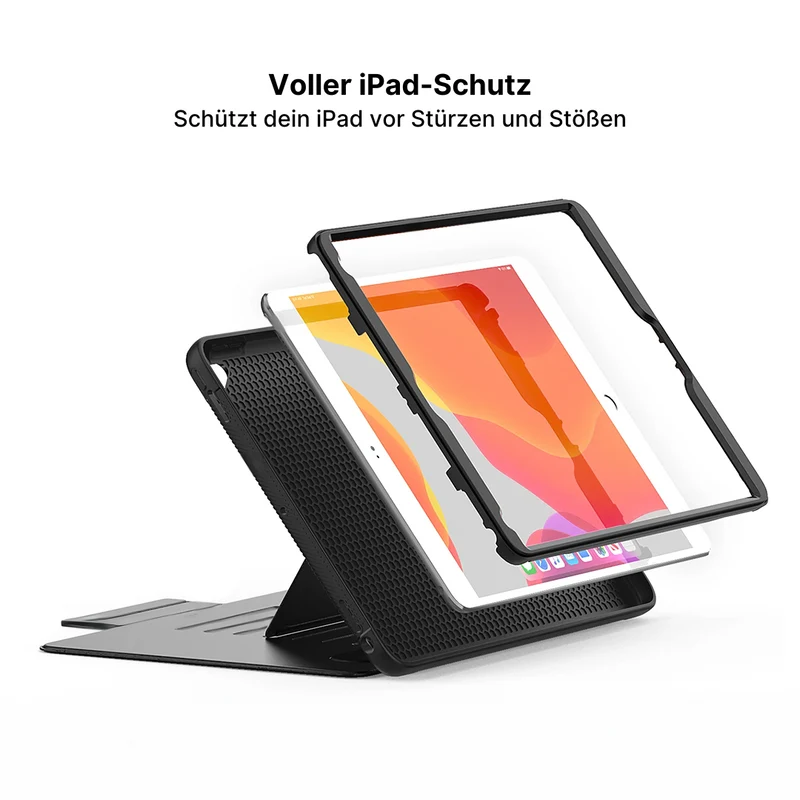 iPad FlexStand Hülle mit 7 verstellbaren Winkeln