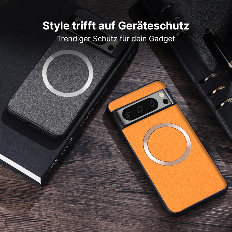 Leinen MagSafe Google Pixel Hülle