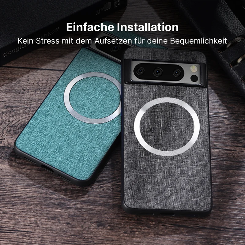 Leinen MagSafe Google Pixel Hülle