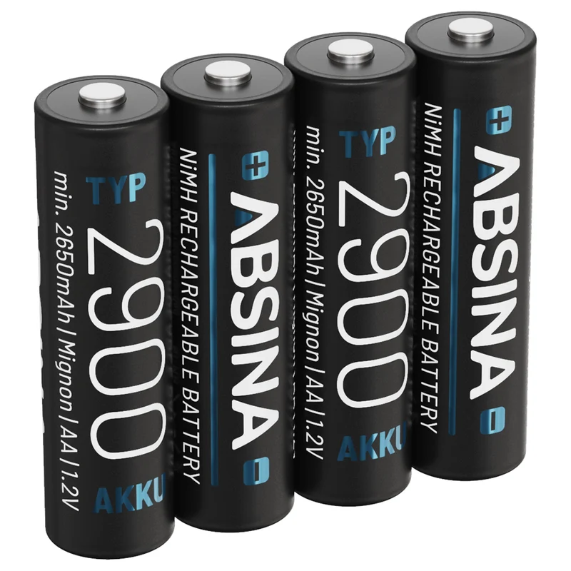 Akkus AA Typ 2900, 1,2 V NiMH