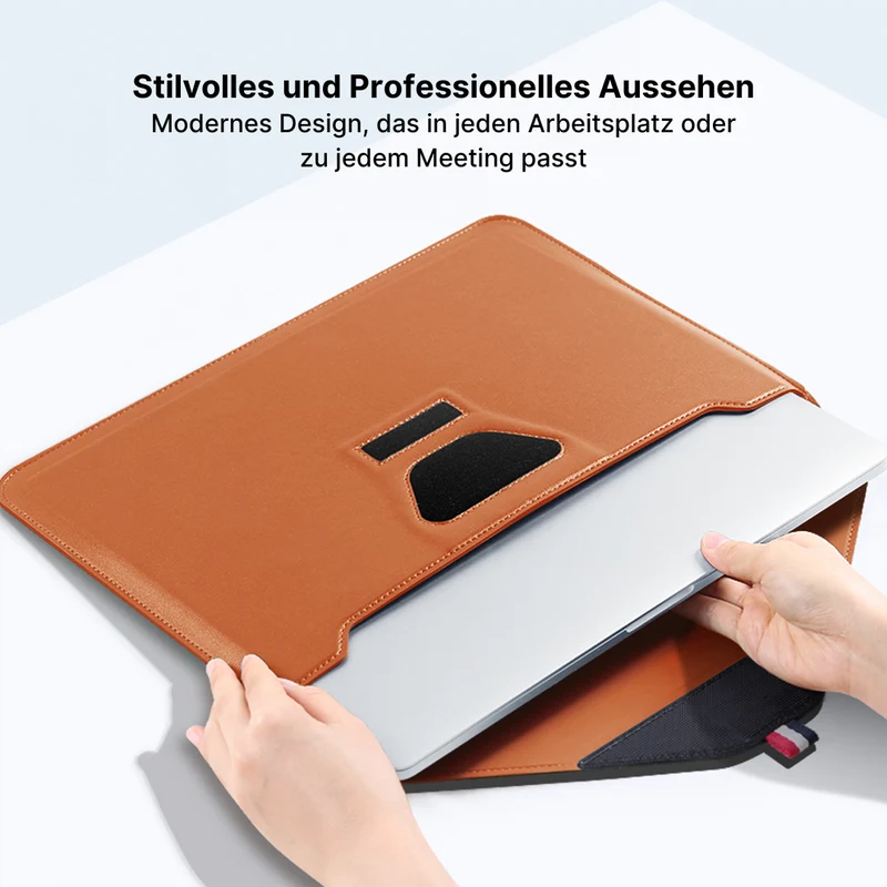 UltraSlim Laptop-Hülle mit Dreiecksstützständer