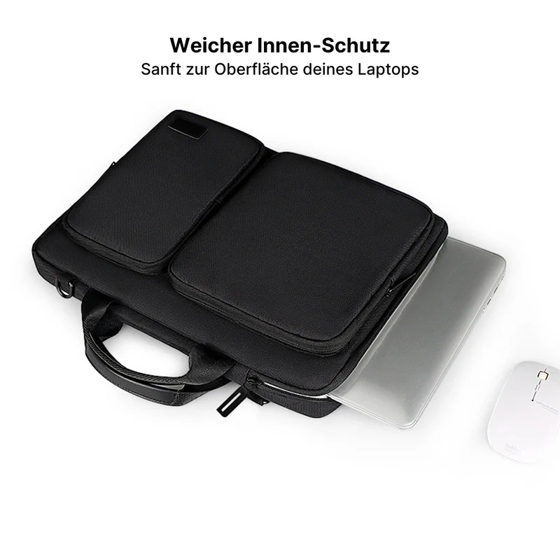 Polyester Laptop-Schultertasche