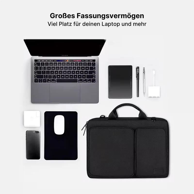 Polyester Laptop-Schultertasche