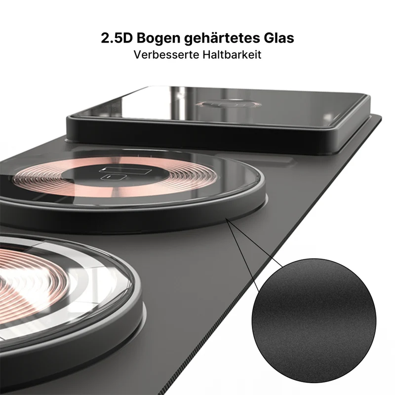3-in-1 Kabelloses Ladegerät für Reisen