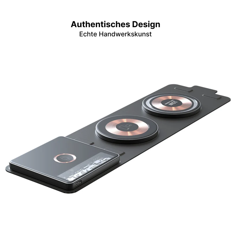 3-in-1 Kabelloses Ladegerät für Reisen