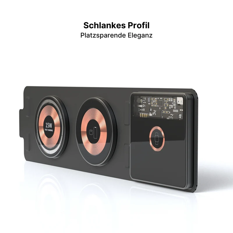 3-in-1 Kabelloses Ladegerät für Reisen