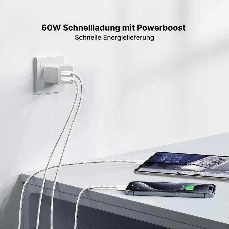 60W Typ-C zu Typ-C Kabel