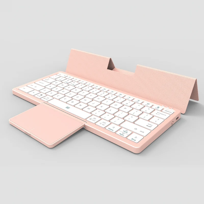 Kabellose tragbare Tastatur für Tablets und Smartphones