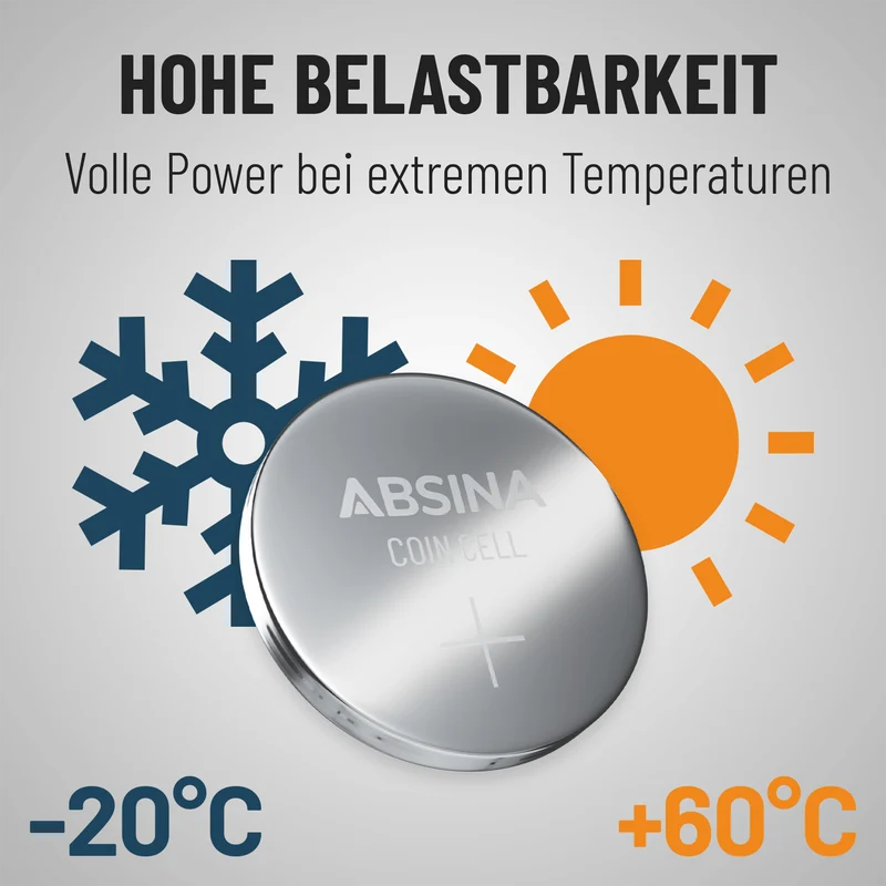 Knopfzellenset mit 5 Sorten, Alkaline 1,5 V