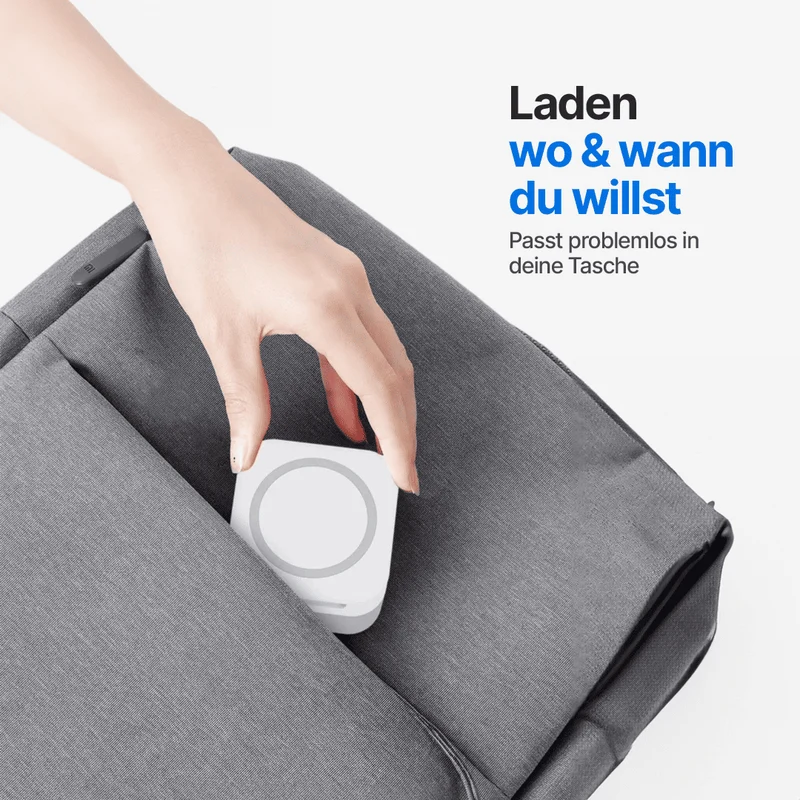 CubeMag 3-in-1 Magnetische Kabellose Ladestation für Apple und Android