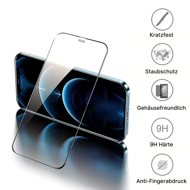 Panzerglas Displayschutz für iPhone