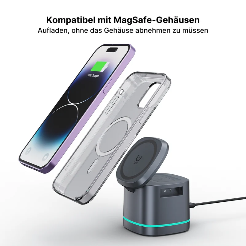 3-in-1 Apple Ladestation