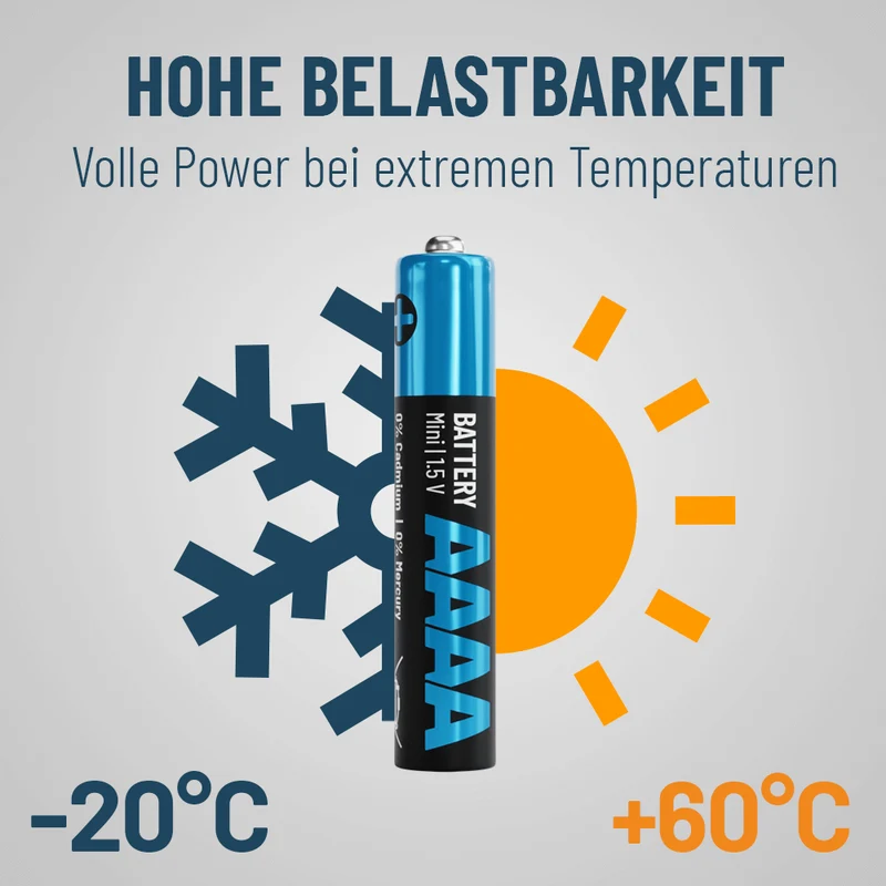 AAAA Batterien (LR61), 1,5 V Alkaline