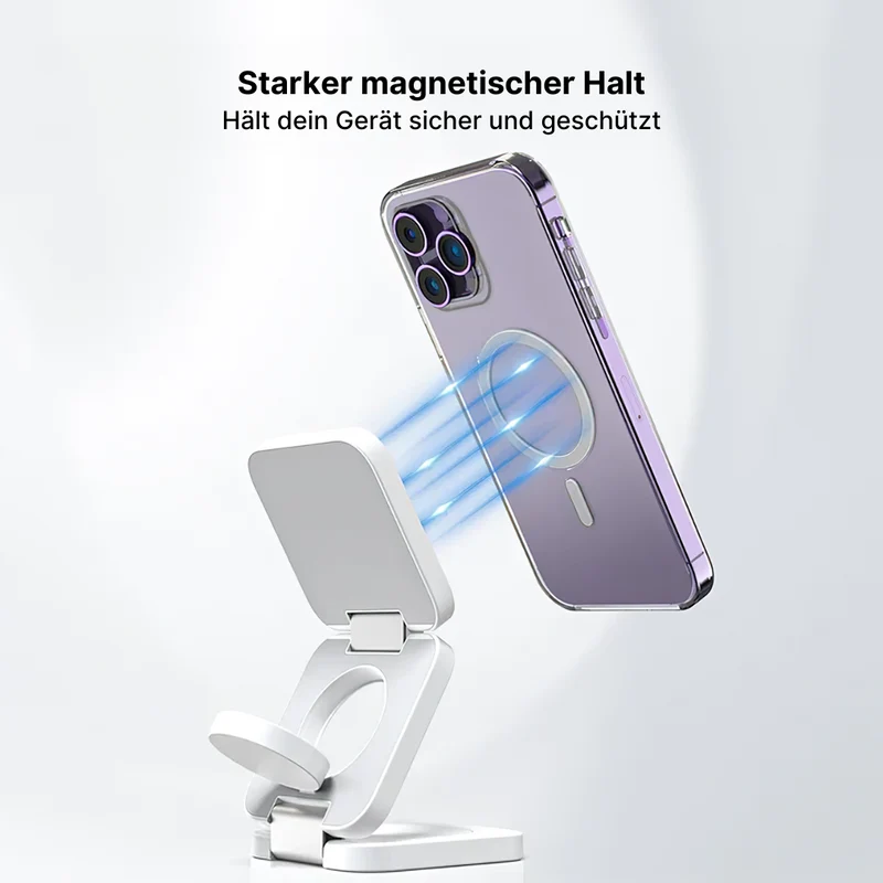 Trio 3-in-1 Faltbare Kabellose Ladestation