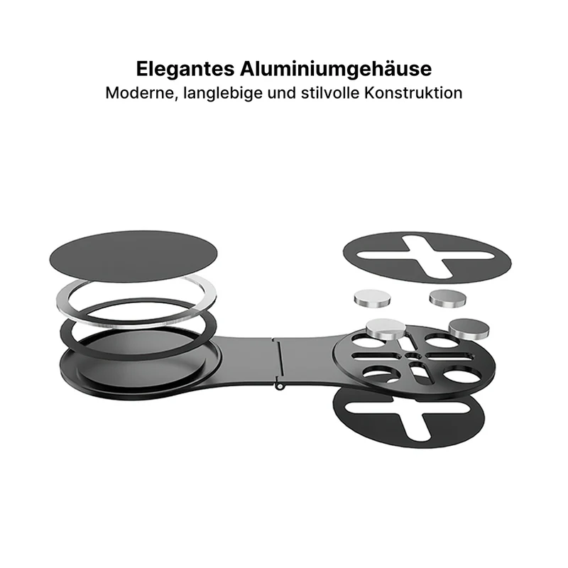 MagSafe Halterung für iPhone am Laptop