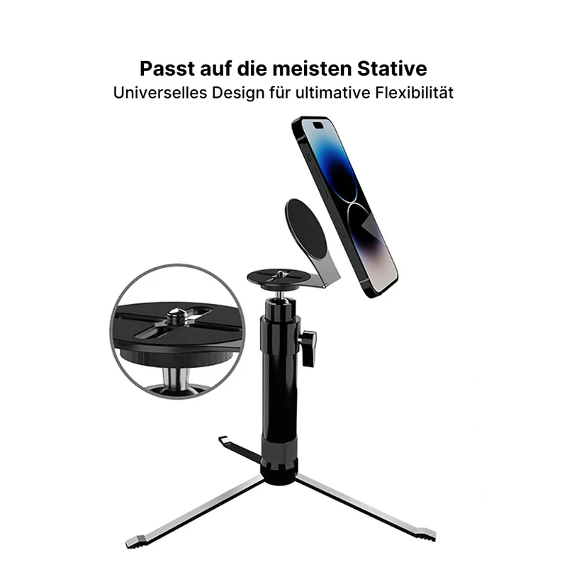 MagSafe Halterung für iPhone am Laptop