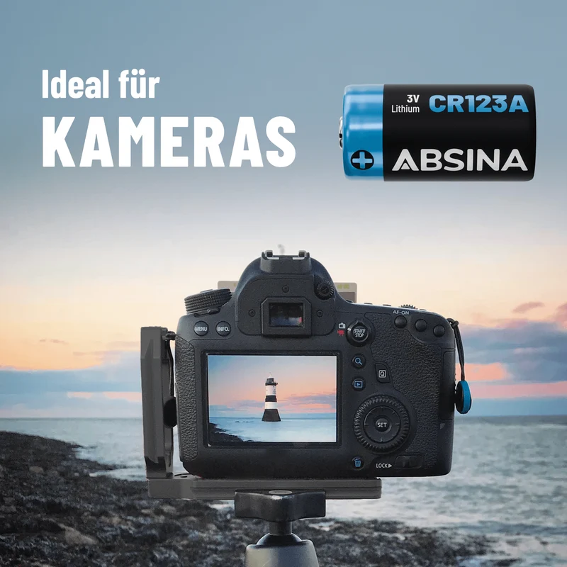 CR123A Batterien, 3 V Lithium