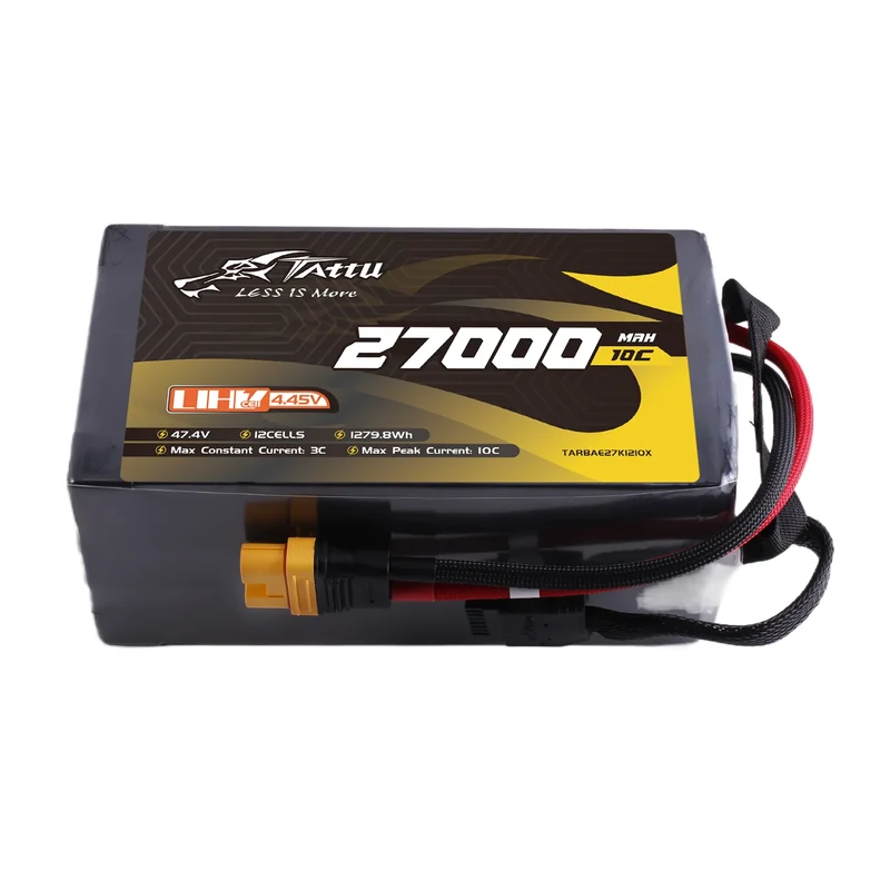 TATTU Ultra-Hochvolt-Akku 27000mAh 10C 47,4V 12S1P AS150U-F