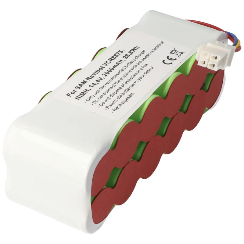14,4V 2000mAh NiMH Samsung VCR8875 Akku Passt Für Die Akkus DJ96-00136B VCA-RBT20