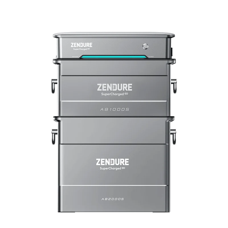 Zendure AIO Pro 1200 SolarFlow System Hyper 2000 mit AB1000S Erweiterungsbatterie