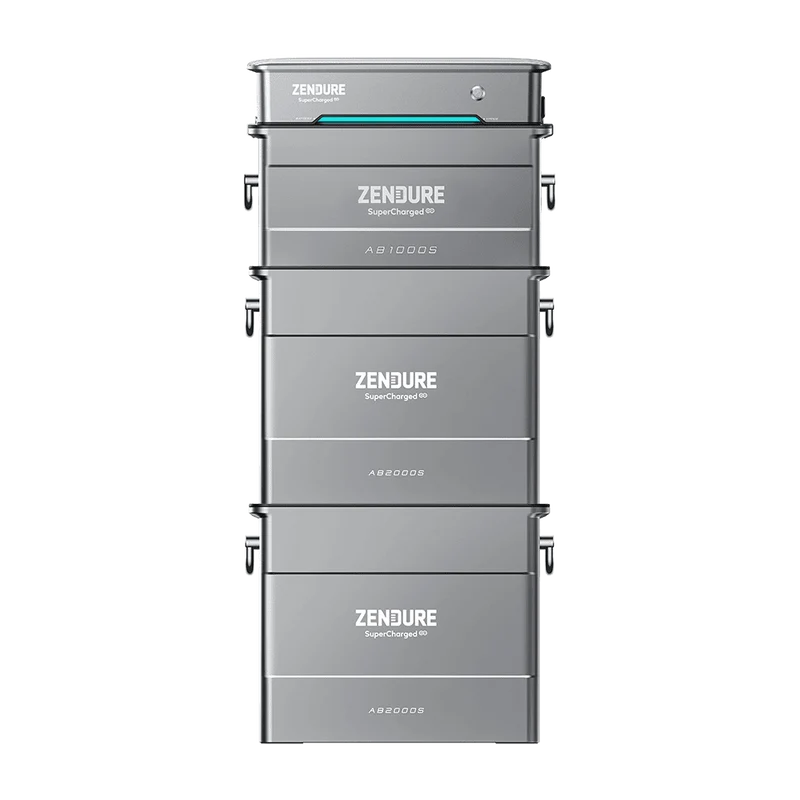 Zendure AIO Pro 1200 SolarFlow System Hyper 2000 mit AB1000S Erweiterungsbatterie