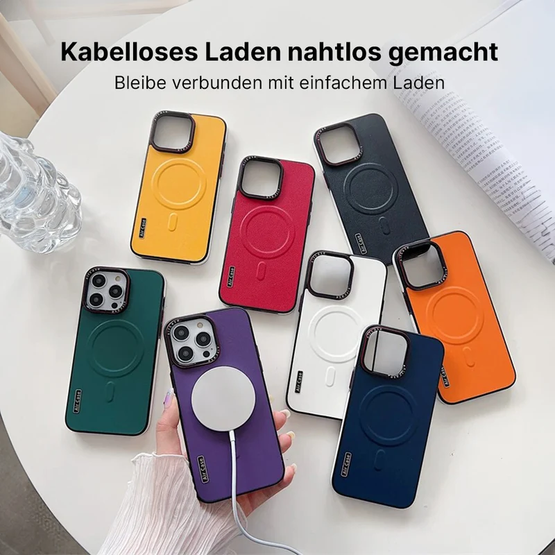 Luxuriöse MagSafe iPhone-Schutzhülle
