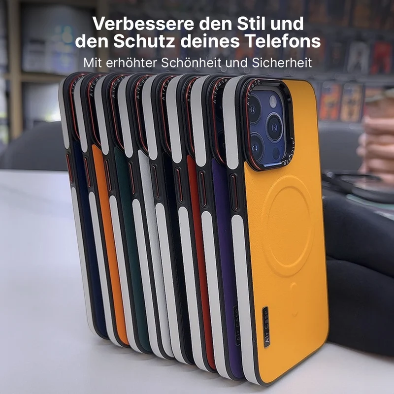 Luxuriöse MagSafe iPhone-Schutzhülle