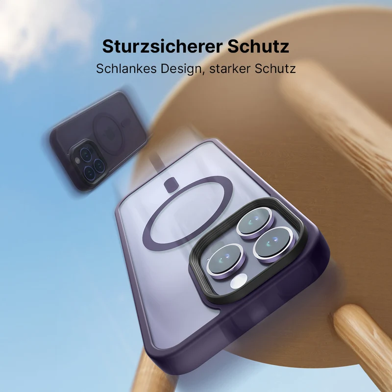 Matte MagSafe iPhone Hülle