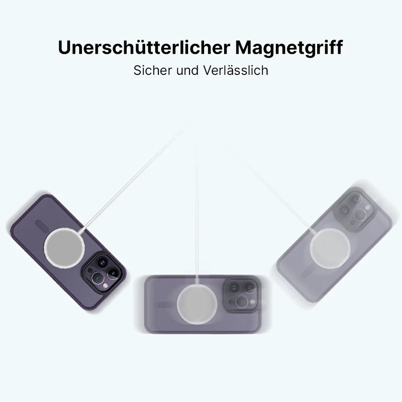 Matte MagSafe iPhone Hülle