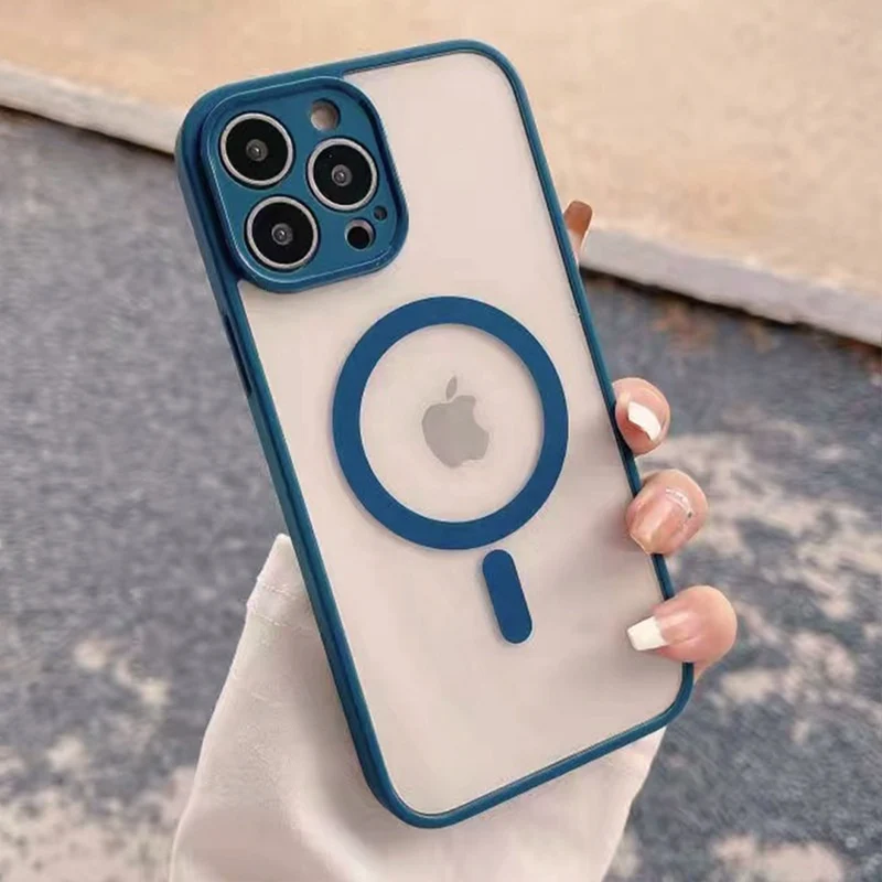 Klare MagSafe-iPhone-Hülle aus Acryl