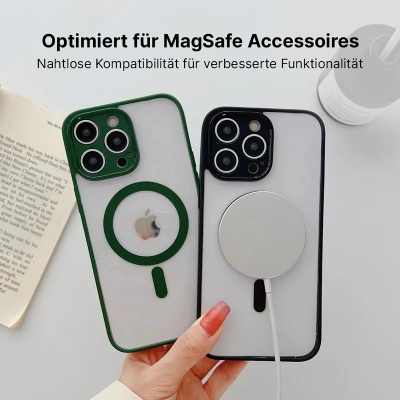 Klare MagSafe-iPhone-Hülle aus Acryl