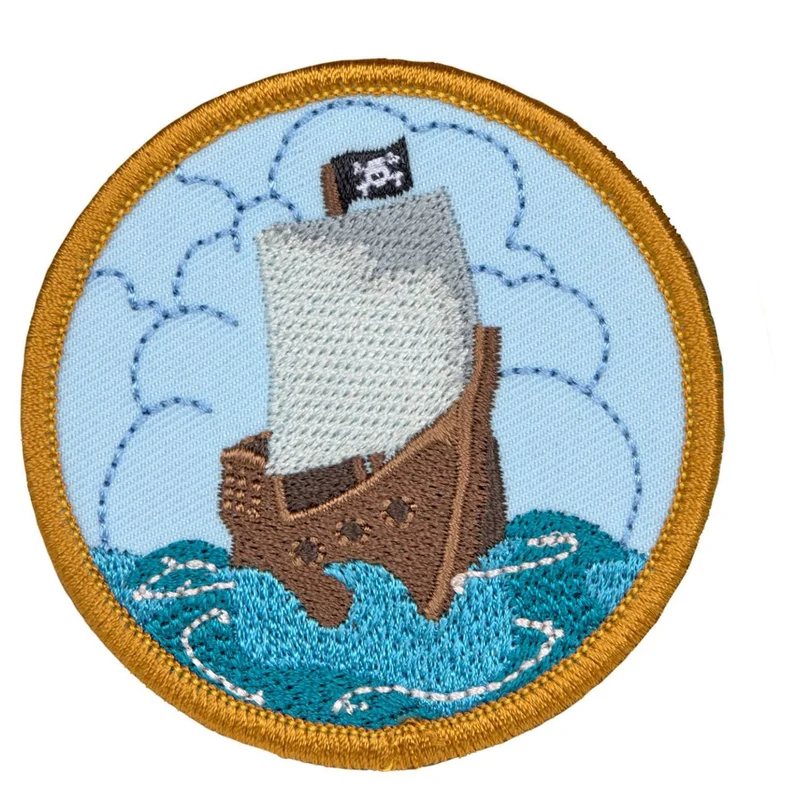 Lässig Zubehör School Patches Set - Colgantes/Parches (Pirates)