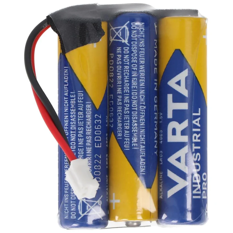 4,5V 1300mAh F1x3 Micro-AAA-Ersatzakkupack Für Safe-O-Tronic 38400200 Steckertyp PHR-Serie