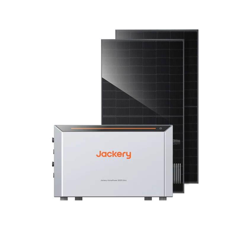 Jackery HomePower 2000 Ultra Balkonkraftwerk Set