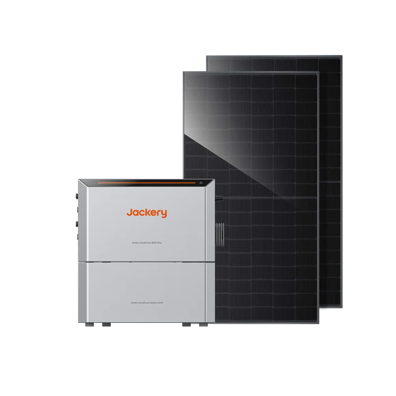 Jackery HomePower 2000 Ultra Balkonkraftwerk Set
