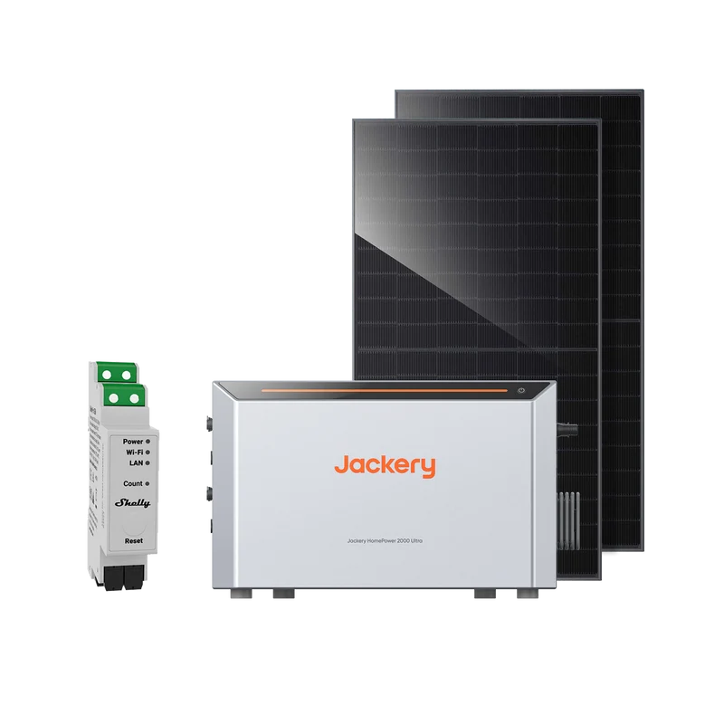 Jackery HomePower 2000 Ultra Balkonkraftwerk Set