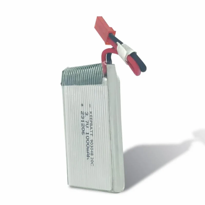 2pcs 903048 Lipo 3,7 V 1000 mAh Lithium-Polymer-Akku für RC-Helikopter