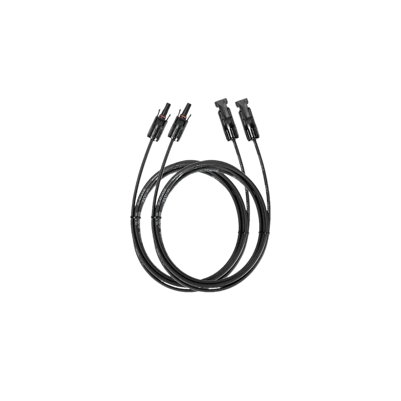 EcoFlow Solar Extension Cable 3m MC4 Verlängerungskabel für Solarpanele schwarz