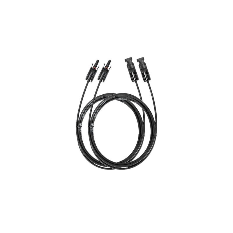 EcoFlow Solar Extension Cable 3m MC4 Verlängerungskabel für Solarpanele schwarz