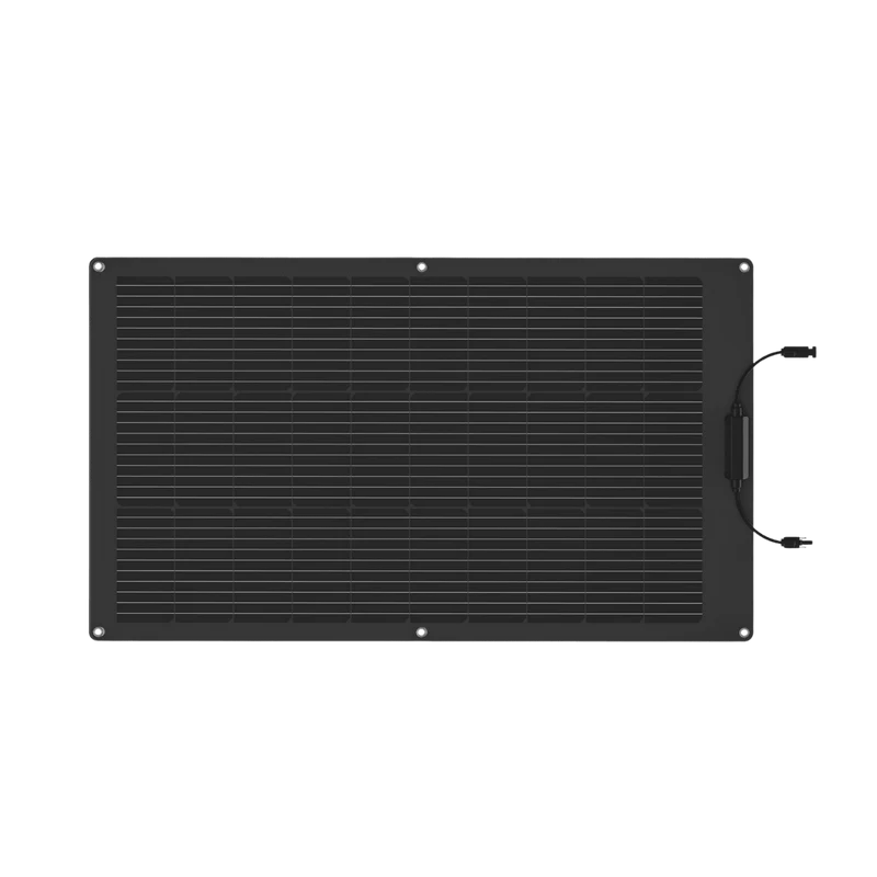 EcoFlow flexibles Solarpanel 100 W monokristallin 23% Wirkungsgrad 2,3 kg IP68 wasserdicht