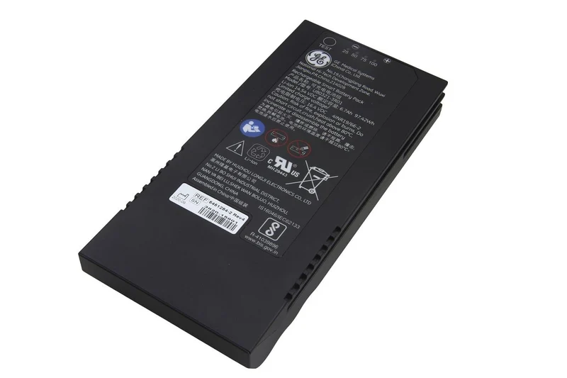 GE Healthcare Original Li Ion Akku GE Healthcare Logiq E R6 Typ 5451284-2 - 14,54 V 6700mAh 159x73x22 mm