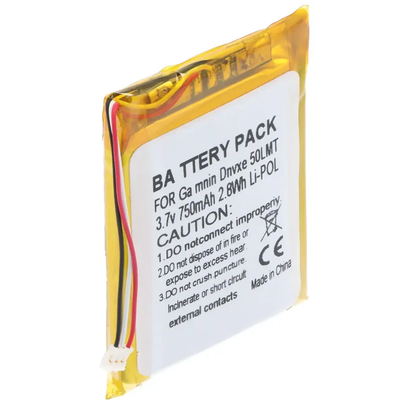 3,7V 750mAh Li-PO Akku für Garmin DriveLuxe 50 LMT Akku 361-00056-21
