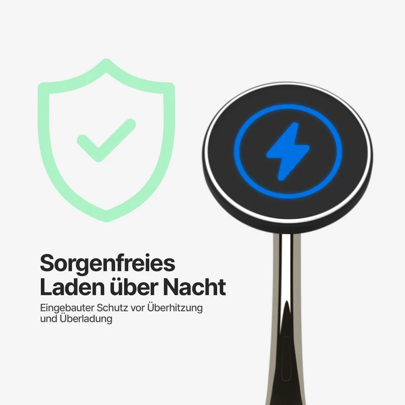 2 in 1 Kabellose Ladestation