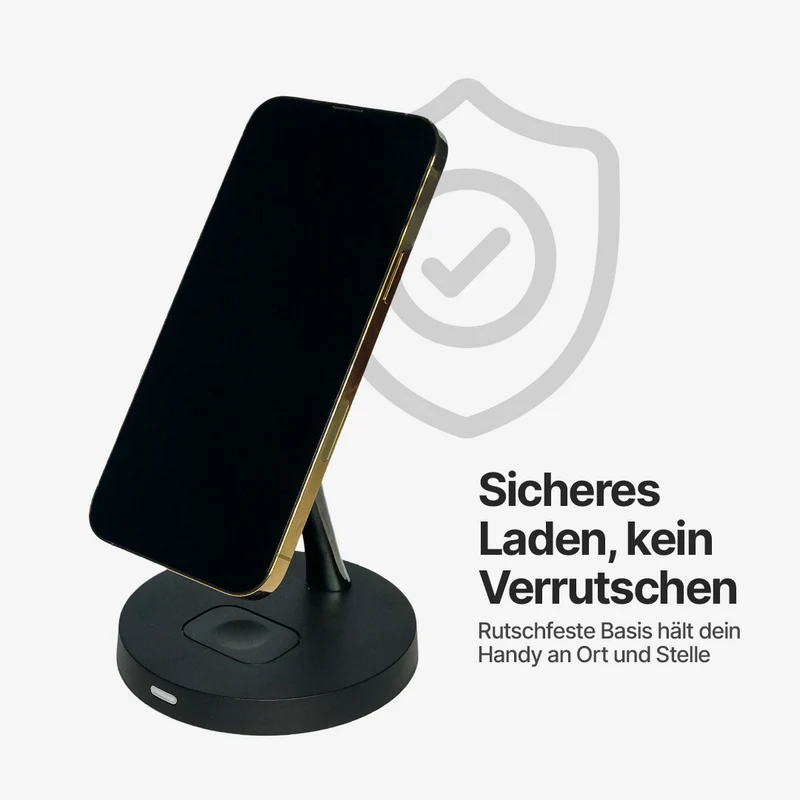 2 in 1 Kabellose Ladestation