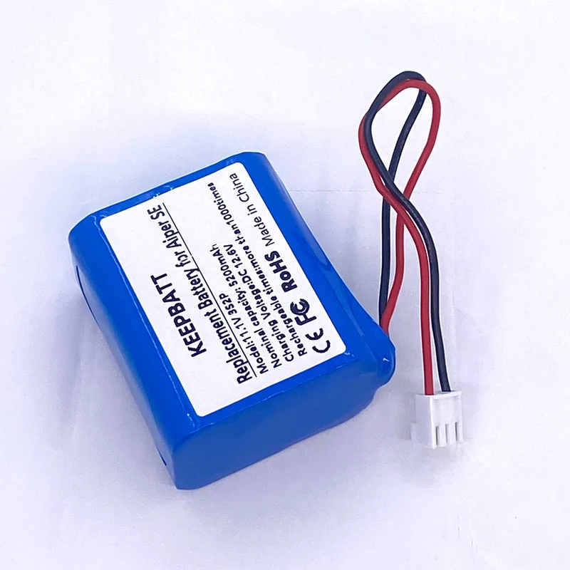 Hochkapazitäts-Akku für Aiper Scuba SE Seagull SE 12,6V 2600mah Ersatzakku