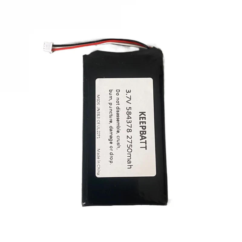 3,8V 2570mAh Ersatz-Polymer-Lithium-Akku Samsung 584378 Mit 3-adrigem PCB