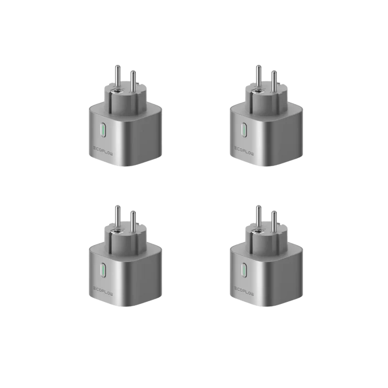 ECOFLOW Smart Plug 4er Pack WiFi Bluetooth 2500W Energieüberwachung