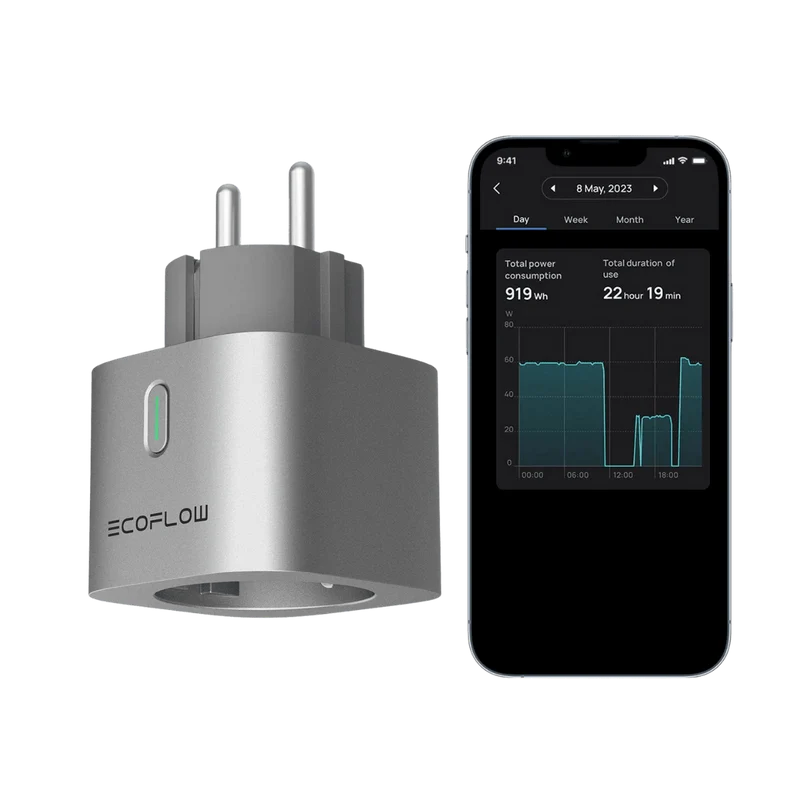 ECOFLOW Smart Plug 4er Pack WiFi Bluetooth 2500W Energieüberwachung